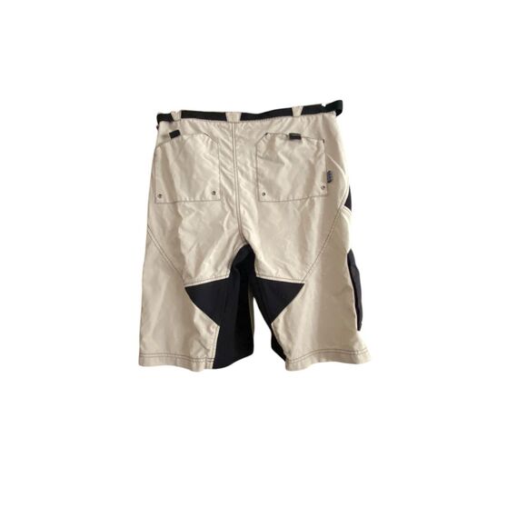 Cannondale Mens Beige Black Ripstop Cargo Mountain Biking Shorts Large - Picture 5 of 7